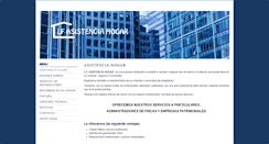 Desktop Screenshot of lf-asistenciahogar.com